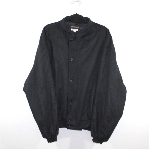 Vintage Majer Cashmere Full Zip Bomber Jacket XL